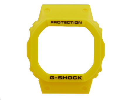 Genuine Casio Yellow Resin Bezel for DW-5600P-9