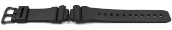 Casio  Resin Watch Strap with matte black finish and...