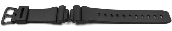 Casio  Resin Watch Strap with matte black finish and...