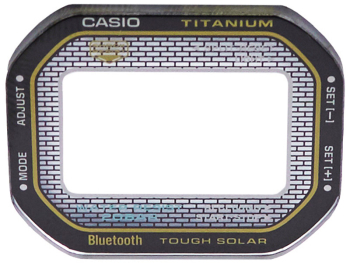 Genuine Casio GLASS for GMW-B5000TB-1 GMW-B5000TB