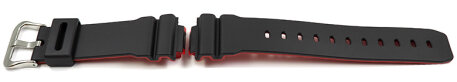 Casio Black inside Red Resin Replacement Watch Strap for DW-5600HR-1 DW-5600HR