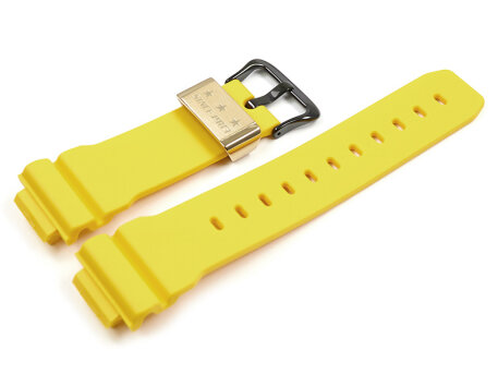 Genuine Casio Yellow Resin Watch Strap for GW-M5630E-9...