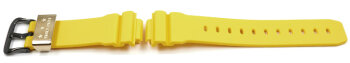 Genuine Casio Yellow Resin Watch Strap for GW-M5630E-9...