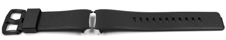Genuine Casio Replacement Black Resin Watch Strap for WSD-F10 