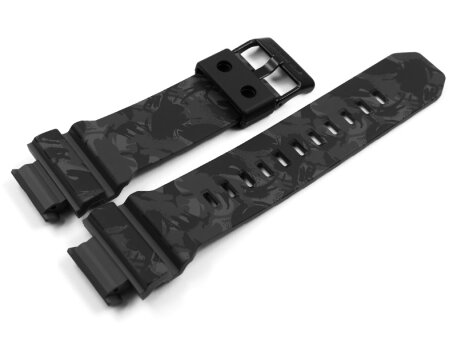 Genuine Casio Grey Camouflage Resin Watch Strap for...