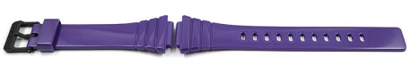 Purple colored Casio Resin Watch Strap for W-215H