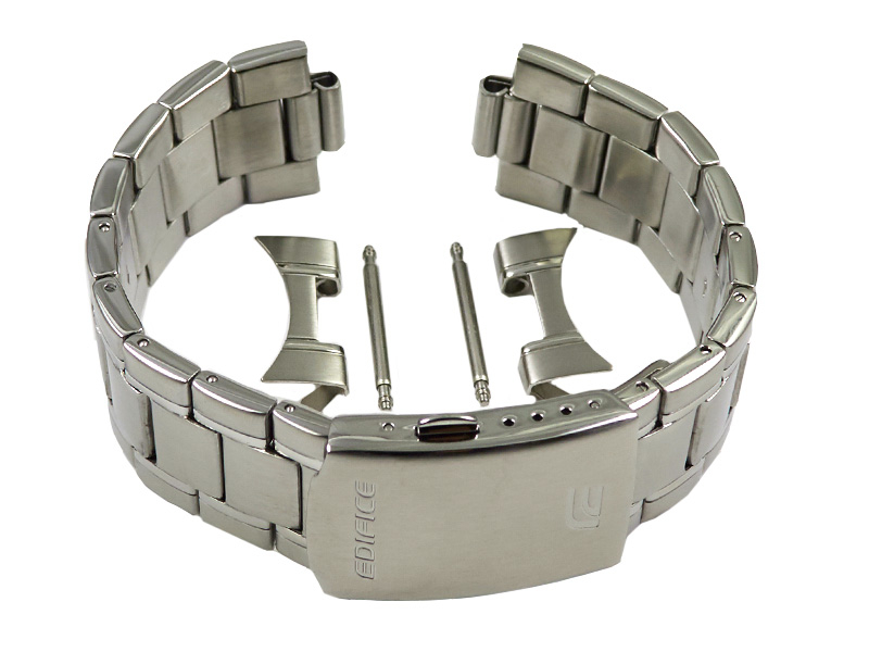 casio stainless steel watch strap