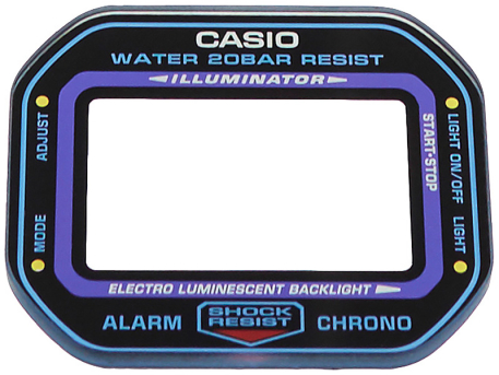 Genuine Casio GLASS for Throwback Edition DW-5600THS-1 DW-5600THS