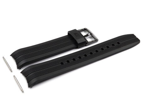 Genuine Casio Black Resin Watch Strap EFR-556PB-1...