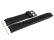 Genuine Casio Black Resin Watch Strap EFR-556PB-1 EFR-556PB EFR-556PB-1AV