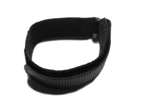 Black hook and loop fastener Watch Strap - Waterproof