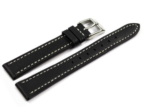 Genuine Festina Replacement Black Leather Watch Strap F20456/4