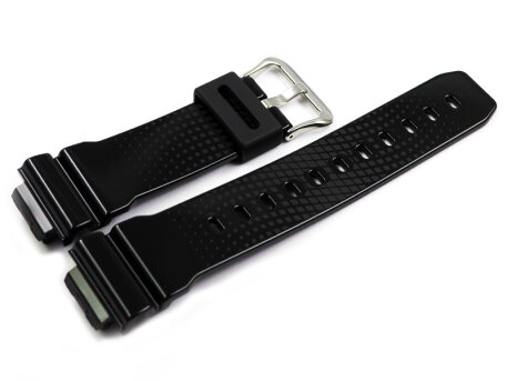 Casio Replacement Shiny Black Rubber Watch Strap...