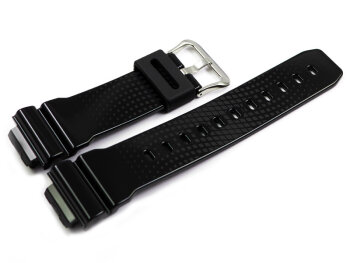 Casio Replacement Shiny Black Rubber Watch Strap DW-6900NB-1 