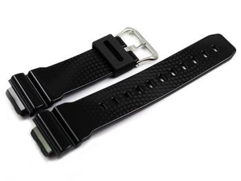 Casio Replacement Shiny Black Rubber Watch Strap DW-6900NB-1