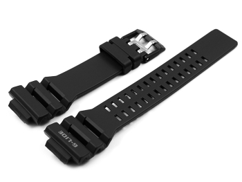 Genuine Casio G-Lide Black Resin Replacement Watch Strap...