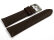 Genuine Lotus Dark Brown Leather Watch Strap for 15856/4 15856