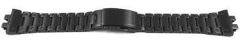 Genuine Casio Black Stainless Steel Watch Strap with matt...