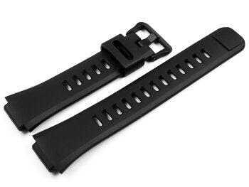 Black Resin Watch Strap Casio for WS-1000H WS-1000H-1AV...