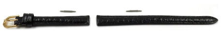 Genuine Casio Black Leather Watch Strap LTP-1154P LTP-1154PQ LTP-1154Q