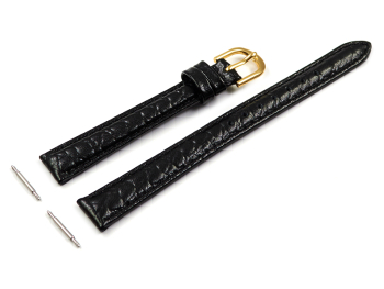 Genuine Casio Black Leather Watch Strap LTP-1154P...