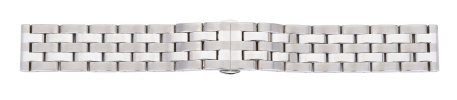 Metal watch band - Butterfly - Solid - polished and brushed