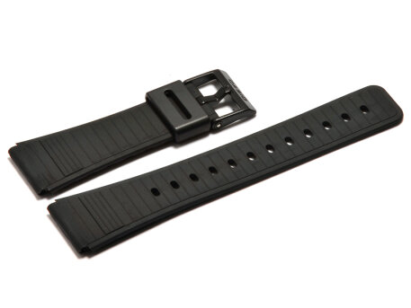 Genuine Casio Replacement Black Resin Watch Strap for DBC-63 DBC-63B DBC-60