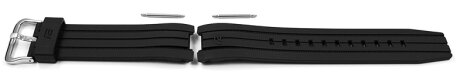 Genuine Casio Replacement Black Resin Watch Strap for EFR-528RBP EFR-528RBP-1A
