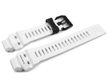 Genuine Casio G-Squad White Resin Watch Strap for GBD-H1000-1A7 GBD-H1000-1A7ER