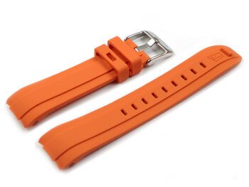 Genuine Festina Chrono Bike Orange Rubber Watch Strap F20544/5