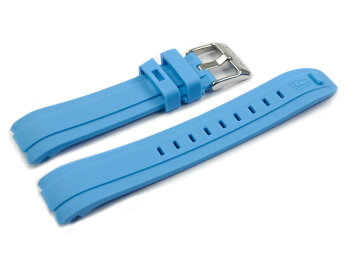 Genuine Festina Chrono Bike Light Blue Rubber Watch Strap F20544/6