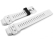 Casio G-Squad White Resin Watch Strap with translucent buckle GBD-H1000-7A9 GBD-H1000-7A9ER