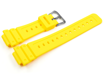 Genuine Casio Yellow Resin Watch Strap for DW-5600P-9 DW-5600P-9ER