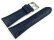 Lotus Blue Croc Grained Leather Watch Strap for 15995/4  suitable for 15835 15851