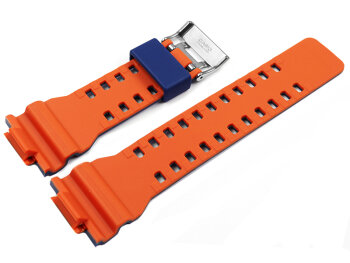 Genuine Casio Blue Resin Watch strap for GA-100L-2A GA-100L-2 