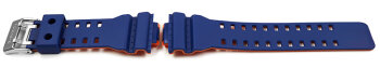 Genuine Casio Blue Resin Watch strap for GA-100L-2A...