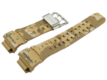 Casio Desert Camouflage Carbon Fiber insert Resin Strap...