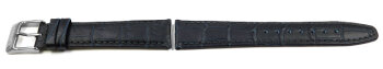 Festina Dark Blue Leather Watch Strap F20286 suitable for F6855 