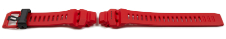 Casio G-Squad Red Resin Watch Strap for GBD-H1000-4 GBD-H1000-4ER