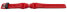 Casio G-Squad Red Resin Watch Strap for GBD-H1000-4 GBD-H1000-4ER