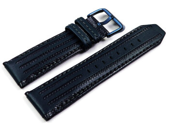 Festina Blue Leather Replacement Watch Strap F16898 F16898/1