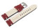 Leather Watch Strap Moret without padding 24mm