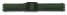 Watch strap - Genuine leather - for Swatch - green