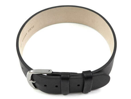 Pull through strap for fixed bars leather black 6mm 8mm...