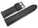 Watch strap - Silicone - smooth - extra strong - 26,28 mm