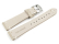 Beige Leather Watch Strap model Fresh 18mm 19mm 20mm 22mm