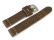 Very Soft Old Brown Leather Watch Strap model Bari 20mm 22mm 24mm 26mm 28mm