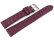 Watch strap - genuine leather - Safari - eggplant 12mm 14mm 16mm 18mm 20mm 22mm