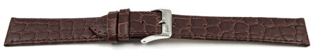 Watch strap - genuine leather - Safari - Dark Brown 12mm 14mm 16mm 18mm 20mm 22mm