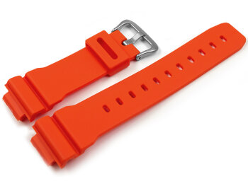 Orange Resin Watch Strap Casio GW-M5610MR-4 DW-6900MM-4
